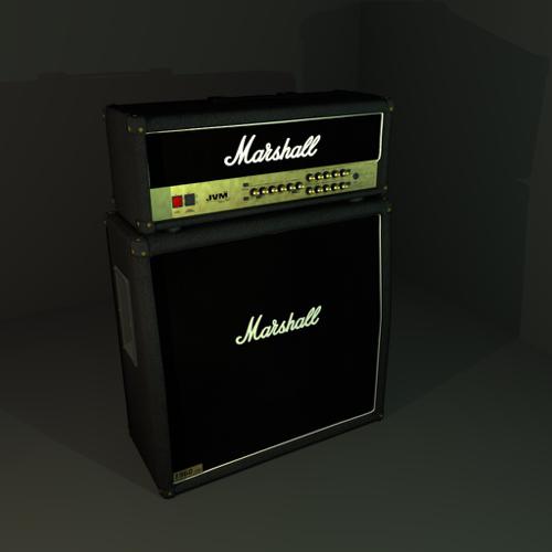 Marshall JVM210H and 1960 Amp preview image